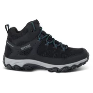 Buty trekkingowe damskie - Buty damskie Regatta Womens Edgepoint IV Mid Rozmiar butów (UE): 40 / Kolor: czarny - miniaturka - grafika 1