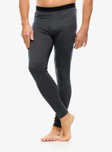 Legginsy termoaktywne Odlo Natural Performance PW 150 BL Bottom Long - dark grey melange - Kalesony - miniaturka - grafika 1