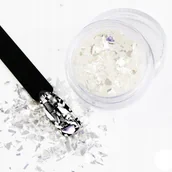 Ozdoby do paznokci - Cięta folia do paznokci Broken Mirror Effect Nr 4 - miniaturka - grafika 1