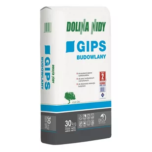Dolina Nidy Gips Budowlany 30 Kg - Zaprawy budowlane - miniaturka - grafika 1