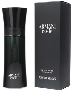 Giorgio Armani Giorgio Armani Black Code EDT Kvepalai Vyrams 75ml - Wody i perfumy męskie - miniaturka - grafika 1