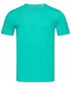 Koszulki męskie - T-shirt męski Koszulka męska bawełniana STEDMAN ST9400 Crew Bahama Green M - miniaturka - grafika 1