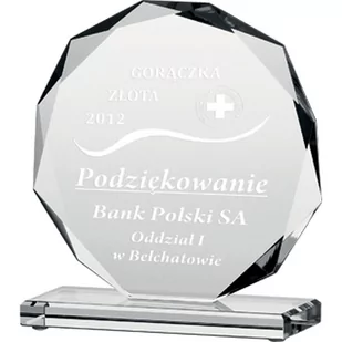 Trofeum szklane grawerowane - Gadżety dla kibiców - miniaturka - grafika 1