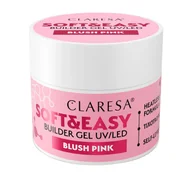 Żele do paznokci - Claresa Soft & Easy żel budujący Blush Pink 90g - miniaturka - grafika 1