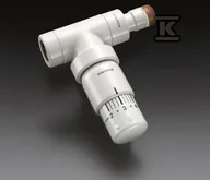 Głowice termostatyczne - Głowica termostatyczna UNI SH, M30X1,5, biała - miniaturka - grafika 1