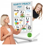 Zabawki interaktywne dla dzieci - POMOCE DYDAKTYCZNE PDF TABLICE LITERY KARTY PRACY KLASY 1-3 DO DRUKU - miniaturka - grafika 1