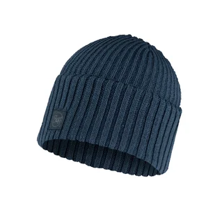 Czapka Buff Knitted Beanie Rutger steel blue - ONE SIZE - Czapki męskie - miniaturka - grafika 1