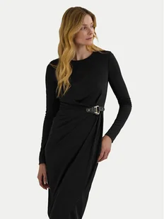 LAUREN RALPH LAUREN Sukienka codzienna 250951397001 Brązowy Slim Fit - Sukienki - miniaturka - grafika 1