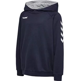 Hummel Hmlgo Kids Cotton męska bluza z kapturem, niebieski, 128 - Bluzy męskie - miniaturka - grafika 1