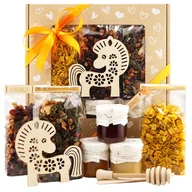 Zestawy upominkowe - Zestaw Prezentowy z Herbatą i Słodyczami "Herbaczna Bajka" UniTea Land - miniaturka - grafika 1