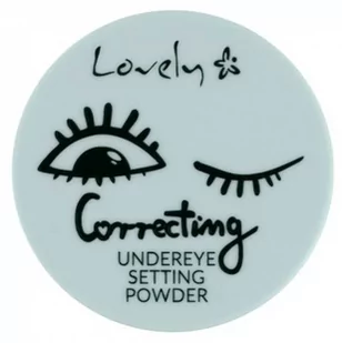 Lovely - Correcting Undereye Setting Powder - Korygujący, sypki puder pod oczy - Pudry do twarzy - miniaturka - grafika 1