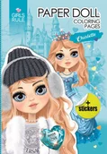 Zabawki kreatywne - Papierowa Lalka Do Wycinania Z Naklejkami Charlotte - miniaturka - grafika 1