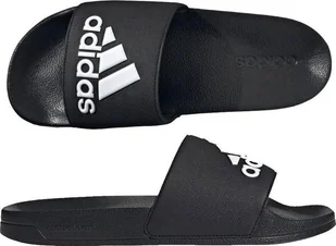 Adidas Klapki adidas Adilette Shower GZ3779 GZ3779 czarny 39 - Klapki i japonki męskie - miniaturka - grafika 1