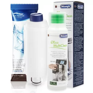Zestaw Delonghi Aqualogis AL-S002, Płyn DELONGHI SER3013 250 ml - Akcesoria i części do ekspresów do kawy - miniaturka - grafika 1