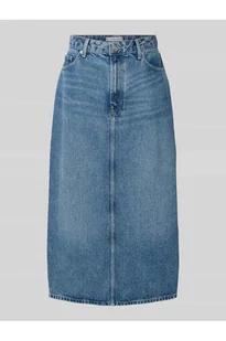 Spódnica jeansowa o kroju straight fit z lyocellu model LANA - Tommy Hilfiger - Spódnice - miniaturka - grafika 1