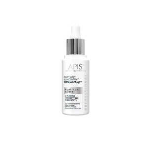 Platinum Gloss aktywny koncentrat odmładzający z platyną i tripeptydem miedziowym 30ml - Kremy do twarzy - miniaturka - grafika 1