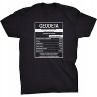 Koszulki męskie - Etykieta GDA Geodeta Koszulka Dla Geodety - miniaturka - grafika 1