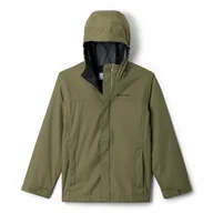 Kurtki i płaszcze dla chłopców - Columbia Youth Boys Watertight 2 Jacket, Waterproof Rain Jacket, Stone Green, XL - miniaturka - grafika 1