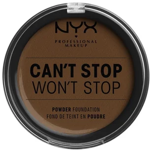NYX Professional Makeup Cant Stop Wont Stop Powder Foundation 22.3 Walnut - Podkłady do twarzy - miniaturka - grafika 2