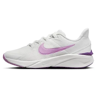 Nike Unisex Star Runner 4 starsze buty do biegania po ulicy, White Beyond Pink Viotech Summ, 38.5 EU - Buty dla dziewczynek - miniaturka - grafika 1