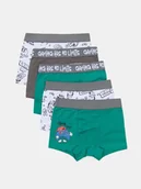 Majtki dla dzieci - Sinsay - Bawełniane bokserki 5 pack - wielobarwny - miniaturka - grafika 1