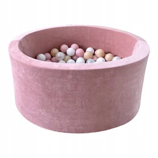 Suchy basen z kulkami 40x90 Velvet Róż + 200 piłek - GOTOWY MIX - Suche baseny Suchy basen z kulkami 40x90 Velvet Róż + 200 piłek - GOTOWY MIX - Suche baseny - miniaturka - grafika 1