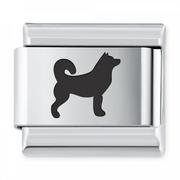 Charmsy - Murrano ITALIAN CHARMS Symbole Zwierzęta Pies IH-245 - miniaturka - grafika 1