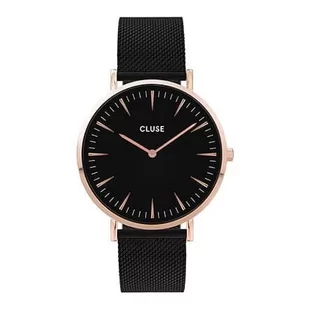 Zegarek Cluse La Boheme Mesh CW0101201010 CL18034 - Zegarki damskie - miniaturka - grafika 2