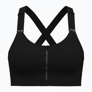 Biustonosz treningowy Under Armour Infinity High Zip 2.0 black/black | WYSYŁKA W 24H | 30 DNI NA ZWROT - Bielizna sportowa damska - miniaturka - grafika 1