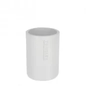 Pojemniki łazienkowe - Tendance Kubek łazienkowy Loudis White Biały - miniaturka - grafika 1
