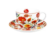 Filiżanki - Duo Filiżanka jumbo ze spodkiem 470 ml ŁOWICZ uniwersalny 21842-uniw - miniaturka - grafika 1
