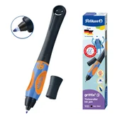 Przybory szkolne - Pelikan Pióro kulkowe Griffix Neon Black L - miniaturka - grafika 1