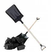 Łopaty i widły - Stalco Łopata węglowa trzon drewniany 134cm S-47444 S-47444 - miniaturka - grafika 1