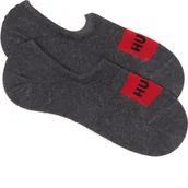 Skarpetki męskie - Hugo Bodywear Skarpety/stopki 2-pack 2P LOWCUT LABEL COL - miniaturka - grafika 1