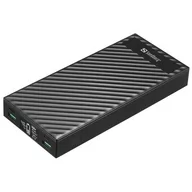 Powerbanki - Sandberg PD100W 2xUSB-C 30000 mAh czarny - miniaturka - grafika 1