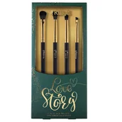 Pędzle do makijażu - KillyS Love Story zestaw 4 pędzli do oczu - miniaturka - grafika 1