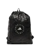 Plecaki worki - adidas by Stella McCartney Worek adidas By Stella McCartney Gymsack Croc AOP Shine JY4205 Czarny - miniaturka - grafika 1