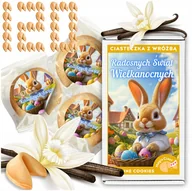 Pieczywo chrupkie - Ciasteczka z Wróżbą x 120 Prezent Wielkanocny Radosnych Świąt Waniliowe - miniaturka - grafika 1