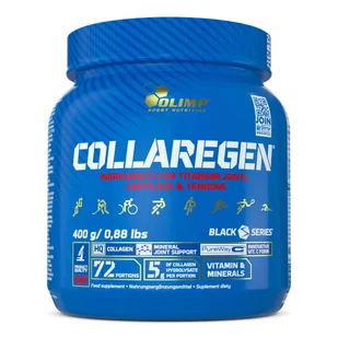 OLIMP COLLAREGEN KOLAGEN W PROSZKU 400 GRAM - Stawy, mięśnie, kości - miniaturka - grafika 1