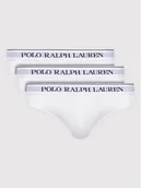 Majtki męskie - Polo Ralph Lauren Komplet 3 par slipów 714835884001 Biały - miniaturka - grafika 1