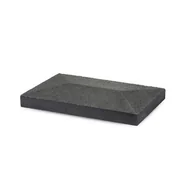 Akcesoria do ogrodzeń - Daszek słupkowy JONIEC® - GORC® CSBNR Czarny 45 x 28 x 6 cm - miniaturka - grafika 1