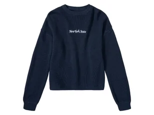 pepperts!® Sweter dziewczęcy (Granatowy, 158/164) - Swetry dla dziewczynek - miniaturka - grafika 1