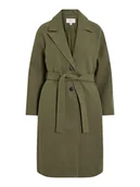 Kurtki damskie - Vila Płaszcz przejściowy "Poko" w kolorze khaki - miniaturka - grafika 1