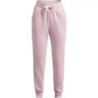 Odzież sportowa dziecięca - Spodnie dresowe dziewczęce Under Armour Rival Fleece Joggers - miniaturka - grafika 1