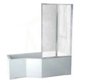 Besco Integra 170x75cm Wanna asymetryczna Prawa + parawan 2-skrzydłowy (#WAI-170-PP2) - Wanny - miniaturka - grafika 6