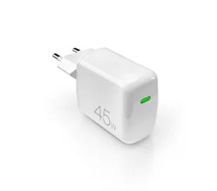 Puro Super Mini 45W PD GaN USB-C Biały - Ładowarki do telefonów - miniaturka - grafika 1