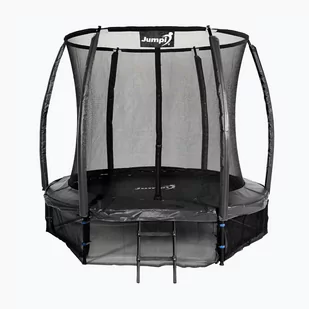 Jumpi Trampolina ogrodowa Jumpi Maxy Comfort Plus 244 cm czarna TR8FT - Trampoliny - miniaturka - grafika 1