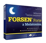 Układ nerwowy - Olimp LABORATORIES Forsen Forte z melatoniną 30 kapsułek - miniaturka - grafika 1