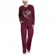 Piżamy damskie - Triumph piżama damska bawełna czerwony rozmiar 36 - miniaturka - grafika 1