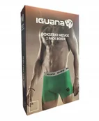 Majtki męskie - Iguana Majtki Bokserki wielokolorowy rozmiar L - miniaturka - grafika 1